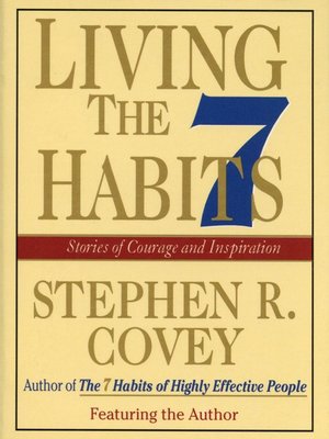 cover image of Living the 7 Habits